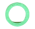 Lucky Line Products 16746 Medium Key Identifiers, Neon Green 50/PK