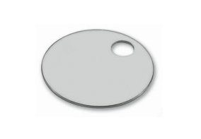 Lucky Line Products 25693 Aluminum Tags 1-1/4", 100/Box, Silver