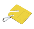 Lucky Line Products 2668020 Cabinet Tags, Yellow, 20/pk