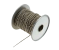 Lucky Line Products 31700 No. 6 Ball Chain Spool, Nickel-Plated Steel, 100 ft