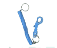 Lucky Line Products 41631 Designer Key Coil Bright Blue 10pk