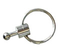 Lucky Line 42708 Replacement Ball Pin and Ring for Key Release, 10/pack