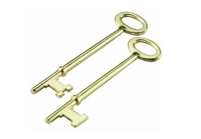 Lucky Line Products 87202 Skeleton Keys, Flat and Notch Tip