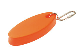 Lucky Line Products 92401 Soft Key Float, Bright Orange