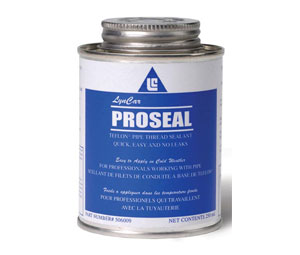 LynCar PRO250 ProSeal PTFE Pipe Thread Sealant w/ Brush - 250 mil