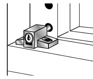 Keyed Window Lock 8749 x AL Bulk Packaged - Mag