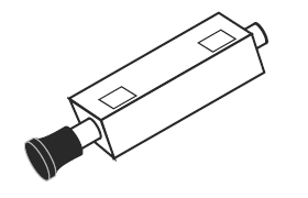 Mag 8824-W Patio Door Lock w/ Bolt 