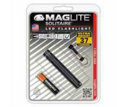 Maglite 459-SJ3A016 Solitaire® LED AAA Flashlights - Black
