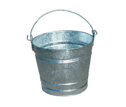 Magnolia Brush 455-10QT Magnolia Brush Galvanized Pails
