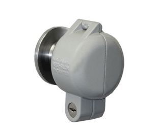 Major A100-KD Standard Kee-Blok, Keyed Different, Portable, Light, Strong - Silver Powdercoat