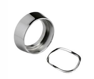 Major CG26 Standard Cylinder Guard - Polished Chrome Plated Finish