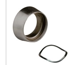 Major CGM26D Medium Cylinder Guard - Satin Chrome Plated Finish