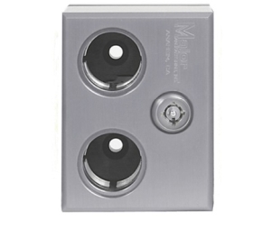 Major KT-210 Key Trap, Single, Medeco