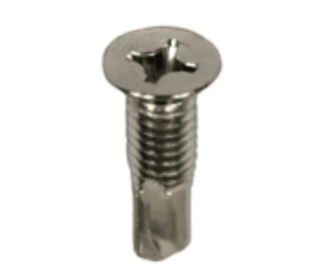 Major LS-30-100 Machine Screws for Steel Doors and Frames - Zinc Plated - 100 per Pack