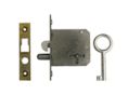 Major MS-02-20 Hook Bolt, 2 Keys, 1-3/16" Backset to Keyhole
