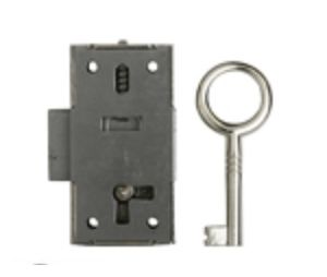 Major MS-222-15 Reversible Rim Mount Deadlock, 9/16" Backset to Keyhole