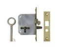 Major MS-72-30L Auto-Latching Hook Bolt, 1-3/16" Backset to Keyhole, Left Hand