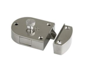 Major S200-SPA Secret Gate Latch - Plated Chrome Finish