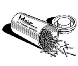 Major TRS-1000 Tangle Resistant Cylinder Springs - 1000 per Pack