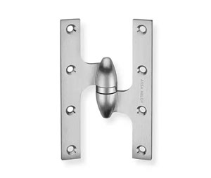 McKinney TA3383 LH 3NL Full Mortise 6" Olive Knuckle Hinge Left Handed - Polished Brass No Laquer
