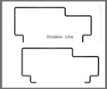 Shadow Lined Frames
