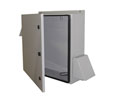Mier BW1248FC Temperature Controlled Outdoor NEMA3R Enclosure with Fan, Filter and Rain Shrouds 