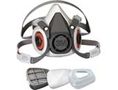 3M  MM6311 Large Reusable Half Face Piece Respirator - 1 Pc.