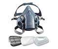 3M  MM7512 Medium Ultimate Reusable Half Face Piece Respirator - 1 Pc.
