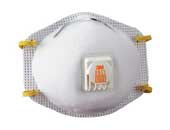 3M  MM8511 Extended Wear Dust Mask With Exhaust Valve - 10 Pcs.