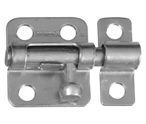 National Hardware N227-298 Window Bolt - 2" Zinc Plated - Polybagged