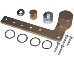 National Door Controls Cmp. NDC101-LH Retrofit for 3/4" Offset Concealed Closer