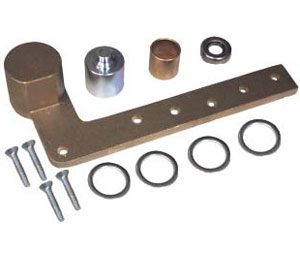 National Door Controls Cmp. NDC101-RH Retrofit for 3/4" Offset Concealed Closer