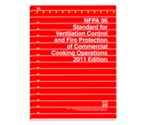 NFPA NFPA9611 NFPA® Publications - NFPA 96: Standard for Ventilation Control & Fire Protection of Commercial Cooking Operations, 2011 Edition