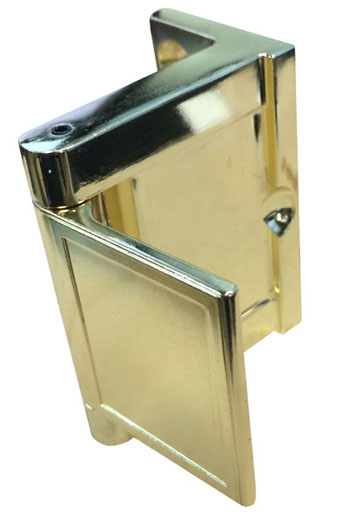 Polished Brass US3 Security Door Guard