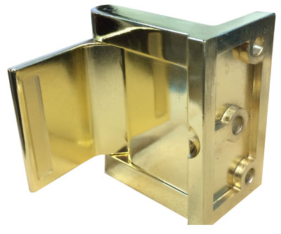 Polished Brass US3 Security Door Guard