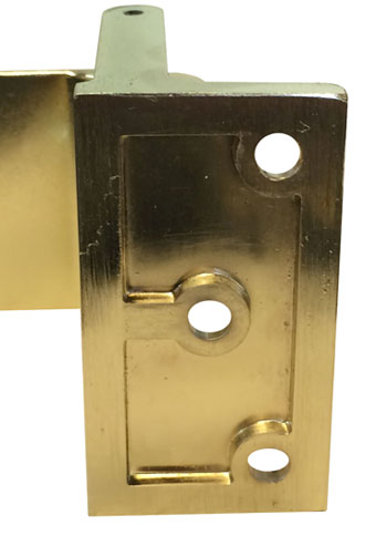Polished Brass US3 Security Door Guard