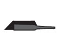 National Guard Products 115NA 84 Clear Anodized Aluminum 84" Length Smoke-Rated Astragal Seal with EPDM Insert