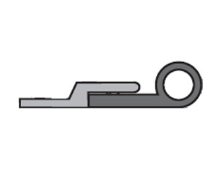 National Guard Products 129UBR 90" Bronze Perimeter Seal with Polyurethane insert