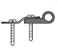 National Guard Products 129USS-629 24" Polished Stainless Steel Perimeter Seal with Polyurethane insert
