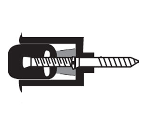 National Guard Products 144DKB 28 Dark Bronze Anodized Aluminum Spring Adjustable Mortised Astragal