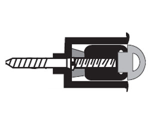 National Guard Products 144SDKB 90 Dark Bronze Anodized Aluminum Spring Adjustable Mortised Astragal with Silicone Insert