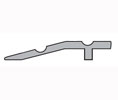 National Guard Products 215BR-722 24" Dark Oxidized Oil Rubbed Bronze Half-Saddle Threshold