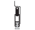 National Guard Products 221NBR 18" Satin Finish Bronze Automatic Door Bottom with Neoprene insert - Surface Mount