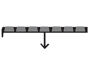 National Guard Products 3241 24" Mill Finish Aluminum Safety Nosing