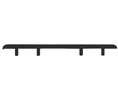 National Guard Products 404-POL 24" Polished Aluminum Carpet Divider