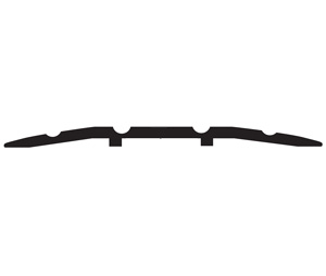 National Guard Products 413 36" Mill Finish Aluminum 1/4" Saddle Threshold