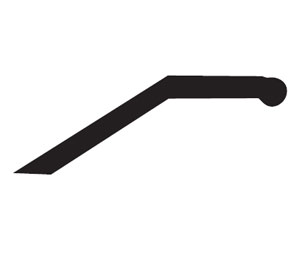 National Guard Products 416DKB 36" Dark Bronze Anodized Aluminum Carpet ...