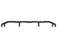 National Guard Products 425E-POL 24" Polished Aluminum Saddle Threshold