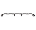 National Guard Products 428E-V 24" Mill Finish Aluminum Saddle Threshold - Vinyl insert
