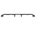 National Guard Products 430E-V 24" Mill Finish Aluminum Saddle Threshold - Vinyl insert